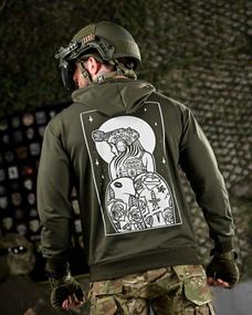 Тактична худі MAKLIN Girl олива ДЛ7048