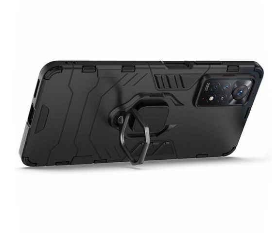 Чохол бампер Primolux Ring Armor для Xiaomi Redmi Note 12 Pro 4G - Black | Зображення 2
