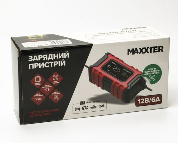 Зарядний пристрій Maxxter MX-CHR-12V6A | Зображення 2