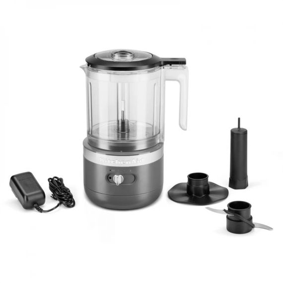 Кухонний комбайн KitchenAid бездротовий 5KFСB519EDG сірий | Зображення 2
