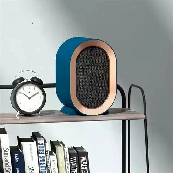 Керамічний обігрівач AIR HEATER 1200W • Настільний тепловентилятор 800/1200 Вт з PTC-нагрівачем і захистом від перегріву | Зображення 1