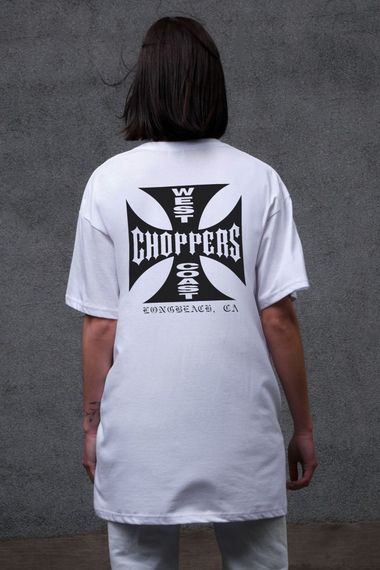 Оверсайз Футболка З Принтом Without Choppers White | Зображення 2