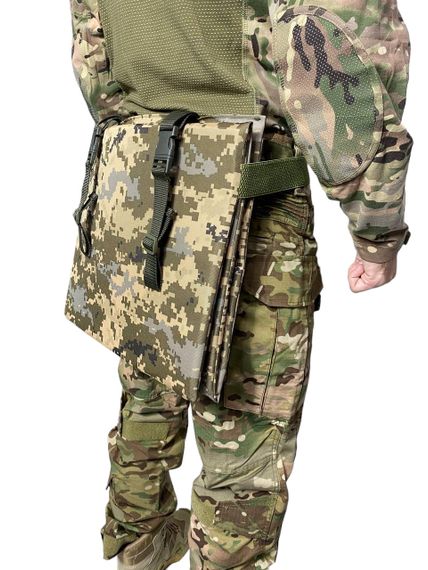 Каремат тактический тройной Ranger (Рейнджер) 100x40 см пиксель (RA 8910) | Зображення 3
