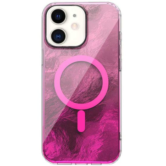 Чехол TPU Shiny Mountain (MagFit) для Apple iPhone 11 (6.1") Pink