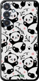 Чохол на Samsung Galaxy M35 5G Панди "4318b-3738-2448"