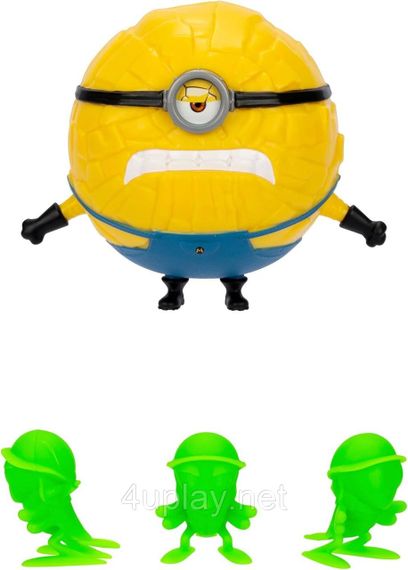 Игровая фигурка Мега миньона Джерри из Гадкий я 4 Оригинал Minions Despicable Me 4 Crash & Roll Mega Jerry | Зображення 3
