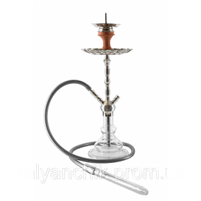 Кальян Kaya ELOX 480 BORO Clear Gungay Cut Silver 2S