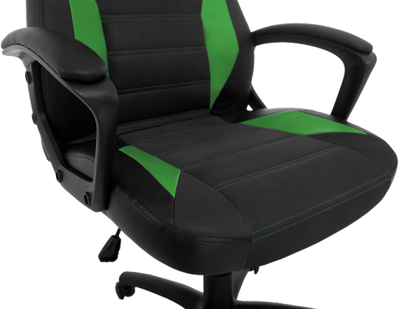 Кресло геймерское GT Racer B-2855 BlackGreen | Зображення 7