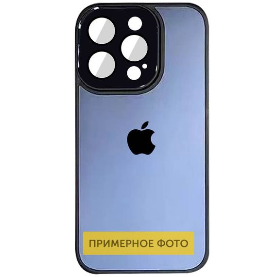 Чохол TPU+Glass Sapphire Midnight для Apple iPhone 11 (6.1") Загартоване скло, Чорний / Black