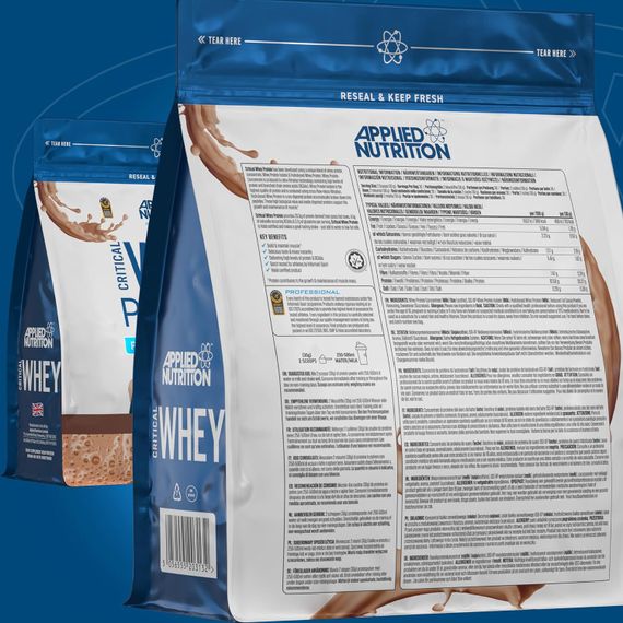 Протеїн Applied Nutrition Critical Whey 900 g (Chocolate Milkshake) | Зображення 1