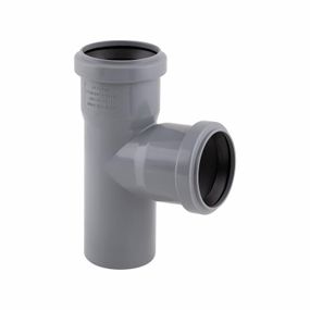 Трійник PPR каналізаційний TA Sewage 50, 90° TASTRPP9050