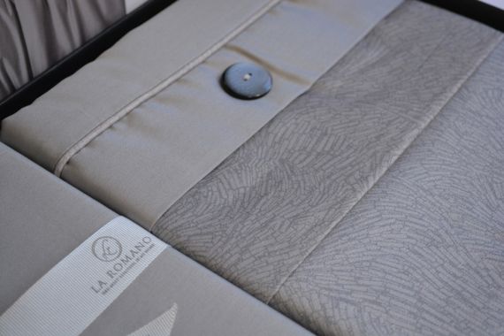 Постільна білизна La Romano Silk Satin 200×220 см Myron Ash | Зображення 3