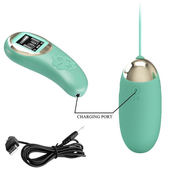 Віброяйце PRETTY LOVE Mina-10 vibration functions 9 speed levels, Wireless remote control Sex Aura | Зображення 3