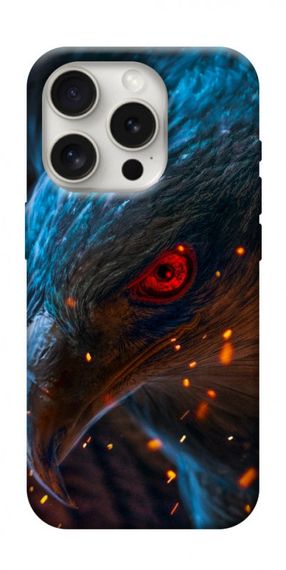 Чохол з картинкою Вогненний орел для Apple iPhone 16 Pro (6.3")