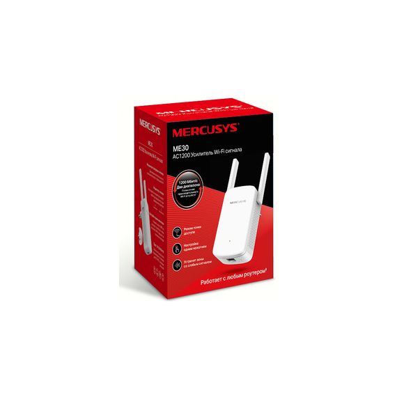 Ретранслятор Mercusys ME30 Wireless AC1200 Range Extender | Зображення 4