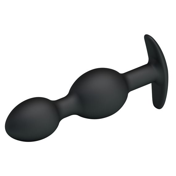 Анальна пробка - Pretty Love Special Anal Stimulation Anal Balls 4.92" Black | Зображення 2