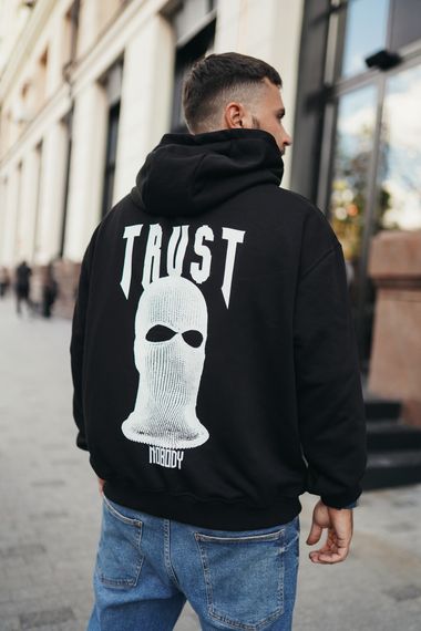 Худі з мерчем ДТФ (оверсайз)