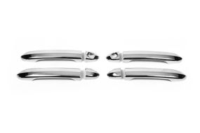 Накладки на ручки OmsaLine (нерж) 4 ручки (1 під ключ) для Volkswagen Crafter 2017↗ рр.