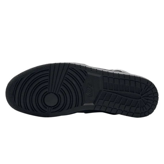 Кросівки Air Jordan 1 Mid Triple Black 40 554724-091 | Зображення 3