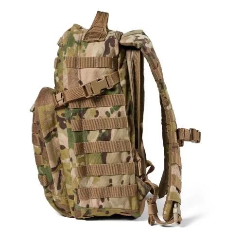 Тактичний рюкзак 5.11 Tactical RUSH 24L 2.0  Multicam міцний штурмовий рюкзак із системою MOLLE для військових, туризму та EDC | Зображення 7
