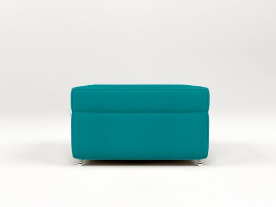 М'який пуф Andro Ismart Teal Bestseller 60х80х47 Бірюзовий 60BPT | Зображення 1