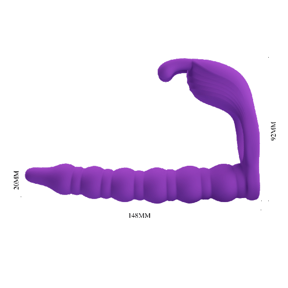 Виброкольцо PRETTY LOVE Blackney purple, 7 vibration functions Memory function sexstyle | Зображення 2