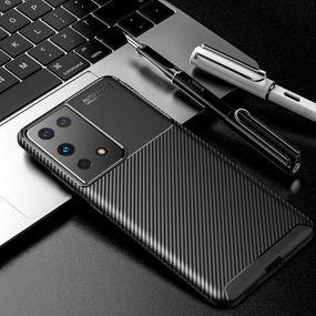 Противоударный чехол AF Samsung S21 Ultra черный