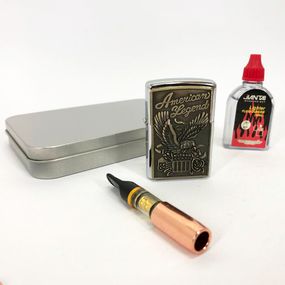 Ветрозащитная зажигалка N6, Зажигалка в подарочном футляре, Зажигалки подарки JX-173 для мужчин