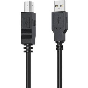 Кабель для принтера USB 2.0 AM/BM 1.0m HP (DHC-PT100-1M)