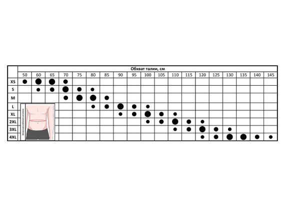 Пояс атлетичний EasyFit розмір XL 90-110 см Чорний (EF-0004-XL) | Зображення 3