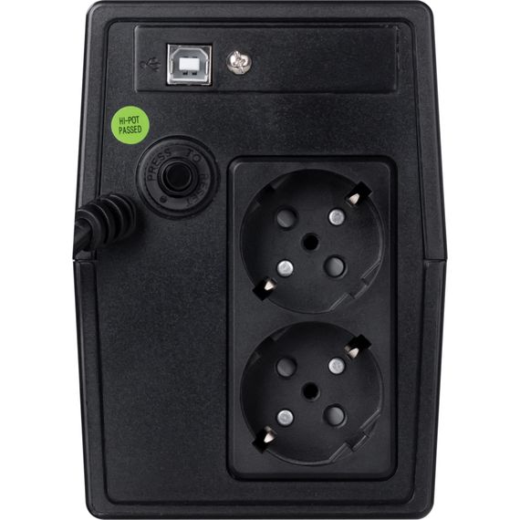 Пристрій безперебійного живлення Prologix 800 480W USB (PLPU800VA2LED) | Зображення 3