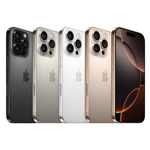 Мобильный телефон Apple iPhone 16 Pro Max 256GB Natural Titanium (MYWY3) | Зображення 5