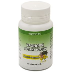 Урологічний препарат GreenSet Уронорм - Проти Енурезу 90 таблеток