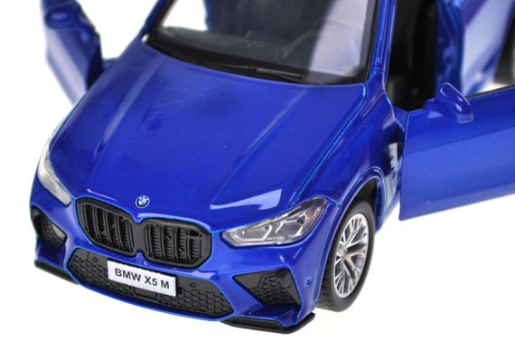 Машина металева 10026 5" BMW X5M, відкриваються двері, в кор. 16,5x7x8 см АВТОПРОМ | Зображення 1