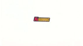 Наклейка на глушитель   AKRAPOVIC   (29,6x5,7см)   118