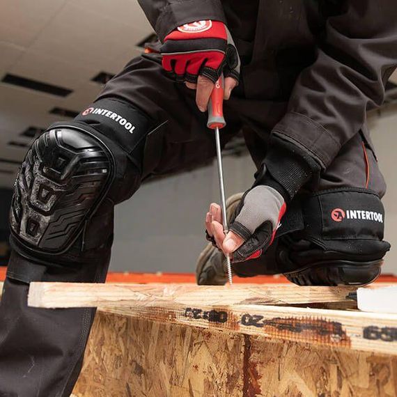 Наколінники захисні, протиковзкі накладки з ПВХ INTERTOOL SP-0054 | Зображення 6