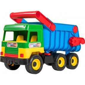 Спецтехника Tigres "Middle truck" самосвал голубой (39222)