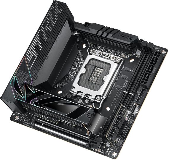 Материнcкая плата ASUS ROG STRIX Z790-I GAMING WIFI s1700 Z790 2xDDR5 M.2 HDMI Thunderbolt Wi-Fi BT mITX 90MB1CM0-M0EAY0 | Зображення 4