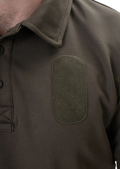 Тактичне поло SMILO CoolPass Pique olive M | Зображення 5