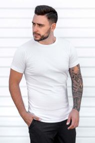 Чоловічі футболки та майки Sun`s House  розмір: 2XL Білий (арт. AR-FA-82-futbolka)