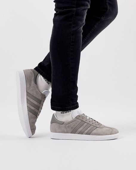 Чоловічі кросівки Gazelle Gray (замша) A1495 | Зображення 2