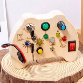 Логічна гра-бізіборд Електрика, 7 перемикачів C 64864