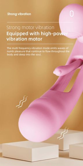 Вибратор Corse USB 36 functions of vibration and tapping sexstyle | Зображення 6