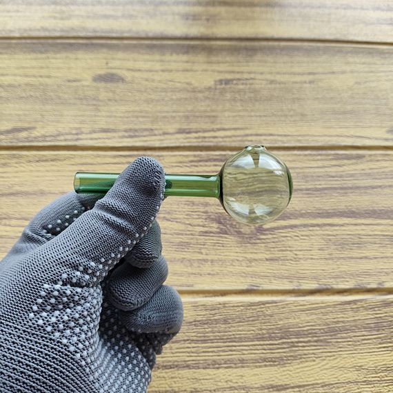 Стеклянная трубка Biglass Oil Green | Зображення 1