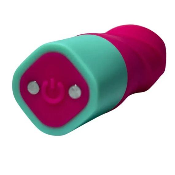 Міні-вібратор з рельєфом Passion Play, 10 режимів вібрації, рожевий Sex Aura | Зображення 5