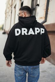 Худі з мерчем ДТФ (оверсайз)