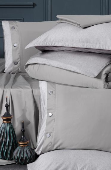 Постільна білизна La Romano Silk Satin 200×220 см Myron Ash | Зображення 2