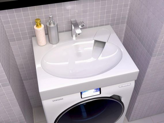 Умивальник на пральну машину Redokss San OCEAN 60x50cм | Зображення 1