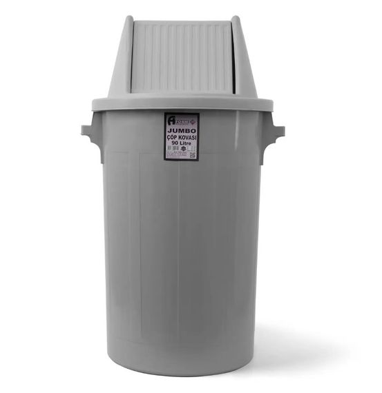Сміттєвий бак Afacan 90 л з поворотною кришкою ВСК 101 | Зображення 1