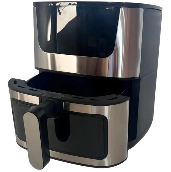 Аерофритюрниця сенсорна 8L Rainberg RB-2268 чорна 4200w | Зображення 1